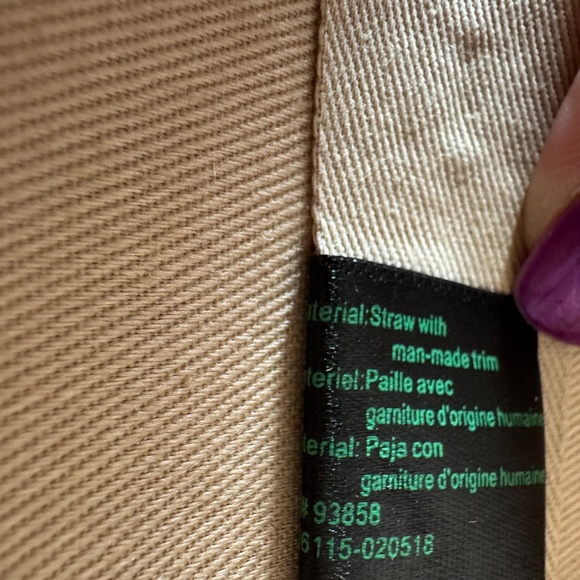 SAM EDELMAN Oval Crossbody Bag/Purse/Straw/Pre-Owned never used - Picture 14 of 15